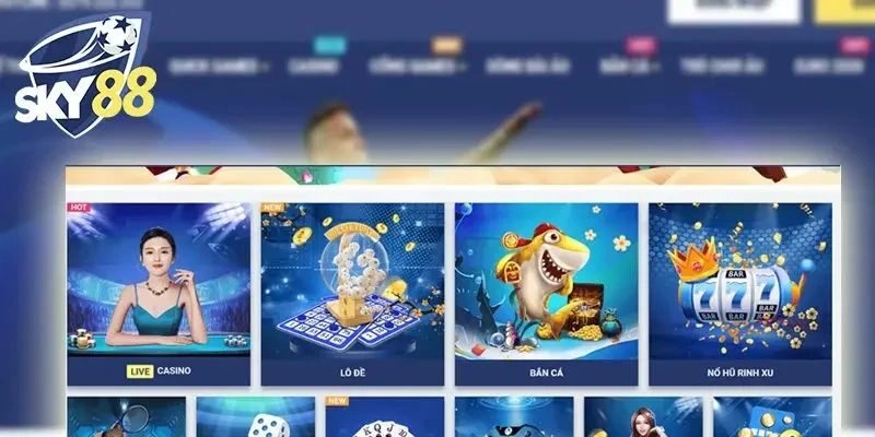 Sky88 mang đến cho game thủ một thế giới game slots hiện đại