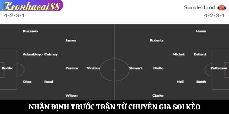 Nhận định trước trận từ chuyên gia soi kèo